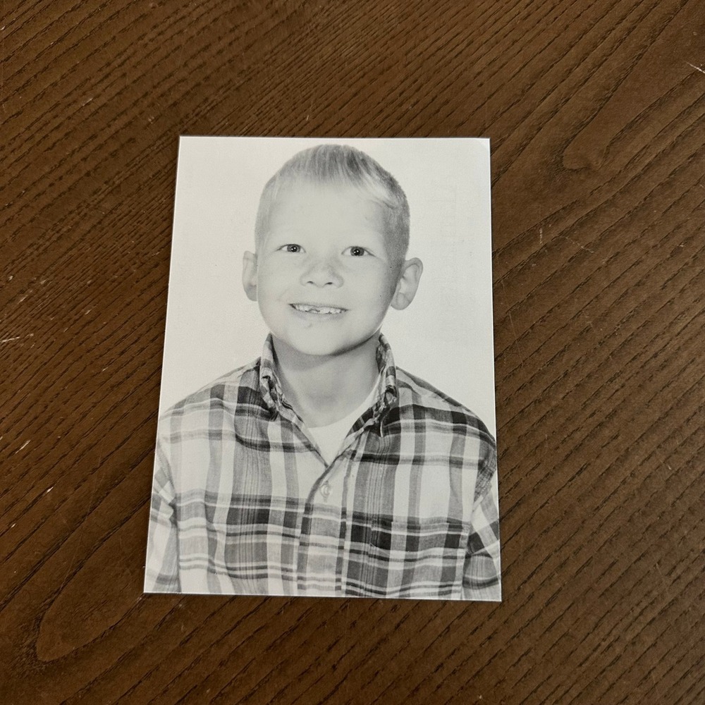 Alan Jackson Fan Club Vtg Postcard 1st‎ Grade School Picture Birthday Greeting